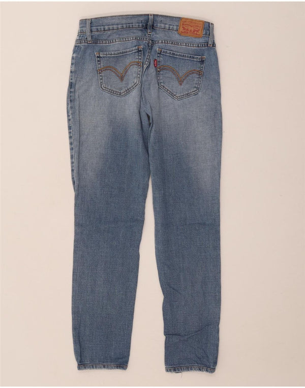 LEVI'S Damen 524 Skinny Jeans US 3 XS W26 L27 Blaue Baumwolle