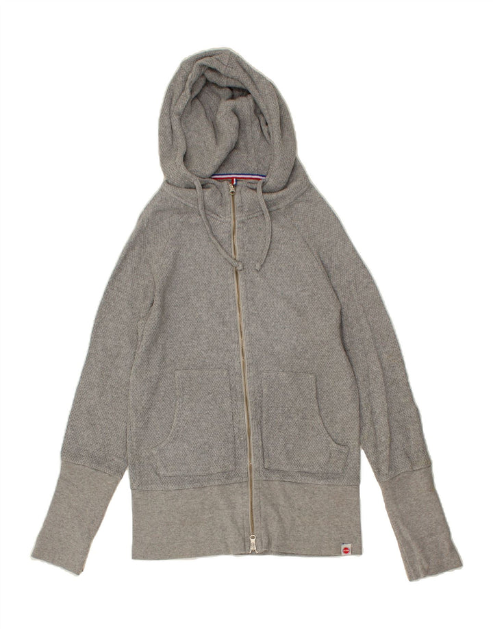 COLMAR Herren-Kapuzenpullover mit Reißverschluss, mittelgraue Baumwolle