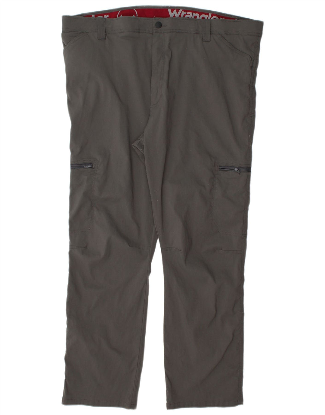 WRANGLER Gerade Cargohose für Herren, W44, L30, graues Nylon