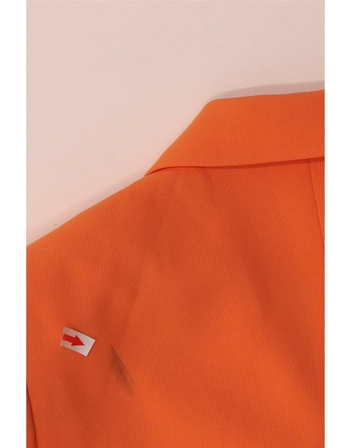 Sport Staff Damen 3-Knopf-Blazerjacke IT 42 Mittelorange