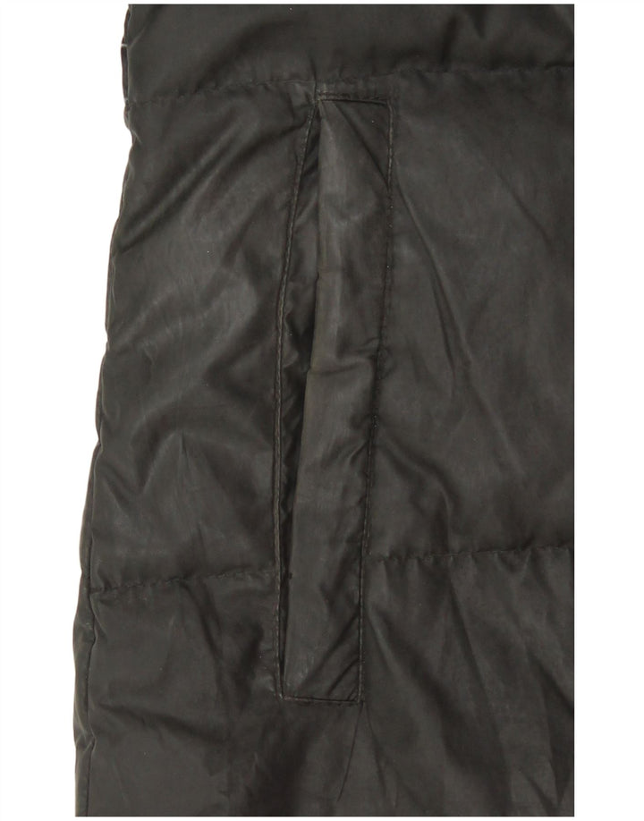 Adidas Damen-Jacke mit Kapuze, gepolstert, UK 8/10, Größe S, Schwarz, Polyester