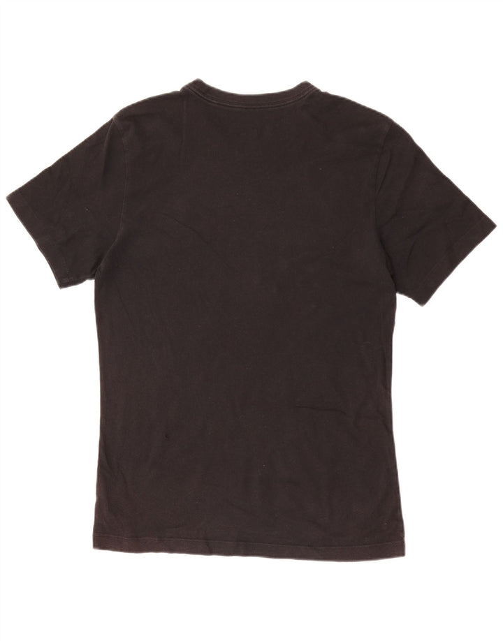 Nike Herren T-Shirt Top Small Schwarz Baumwolle