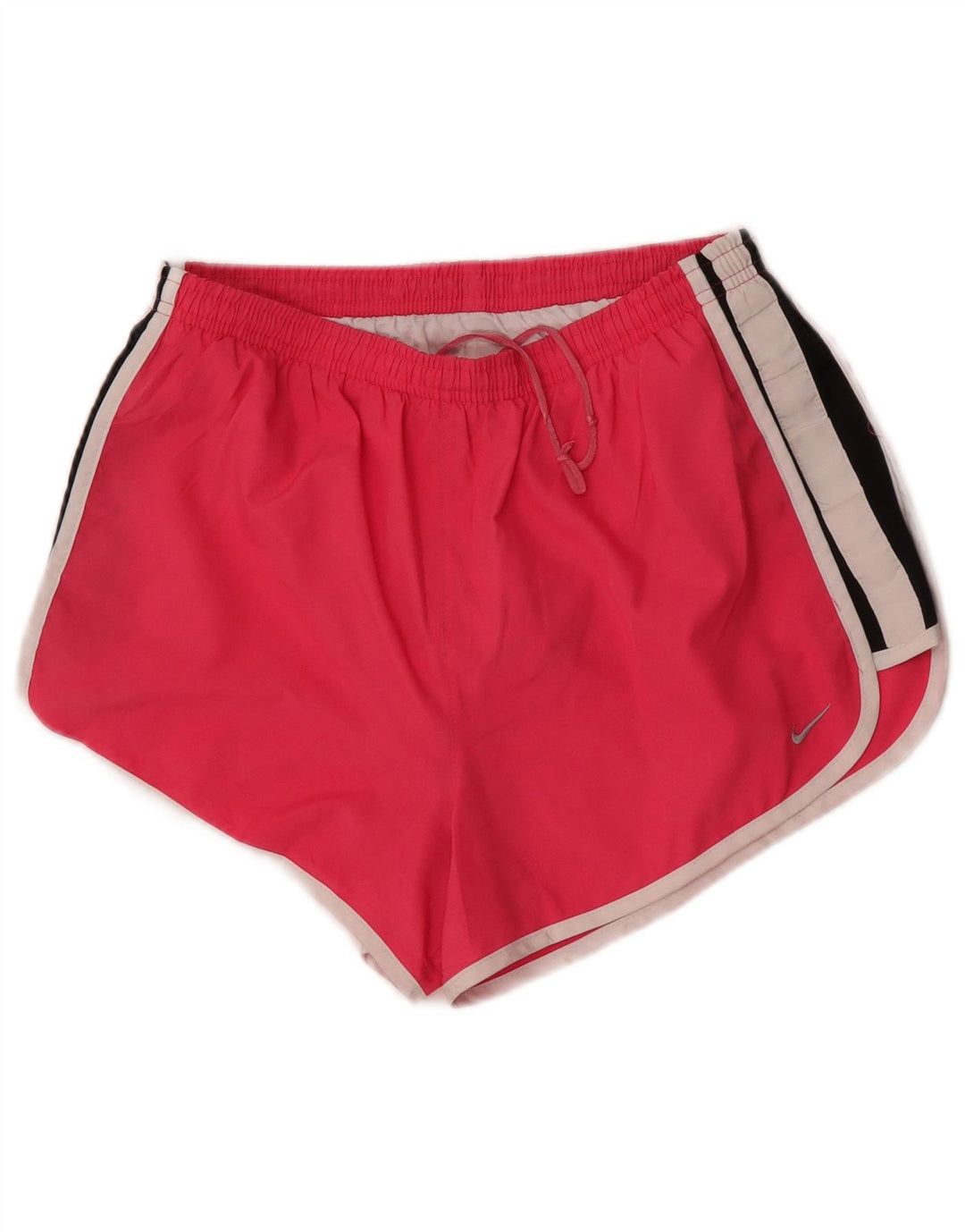 Nike Damen Dri Fit Sportshorts UK 12 Mittelrosa Colourblock-Polyester