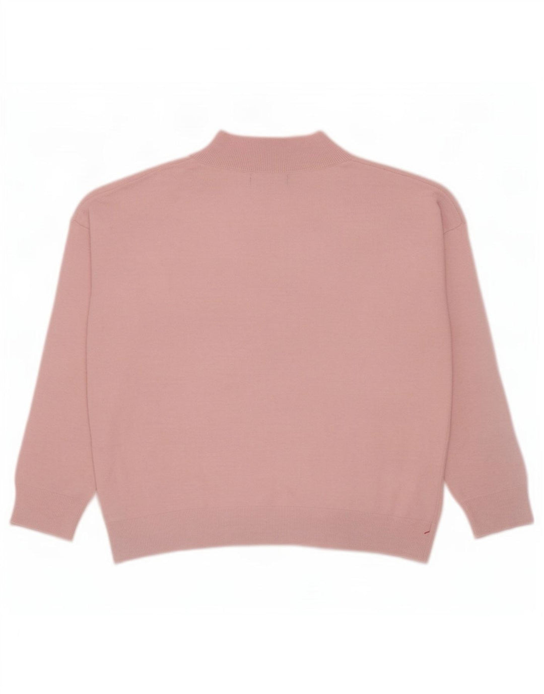 Marks & Spencer Damen-Pullover in Übergröße mit V-Ausschnitt, Gr. 14, Mittelrosa