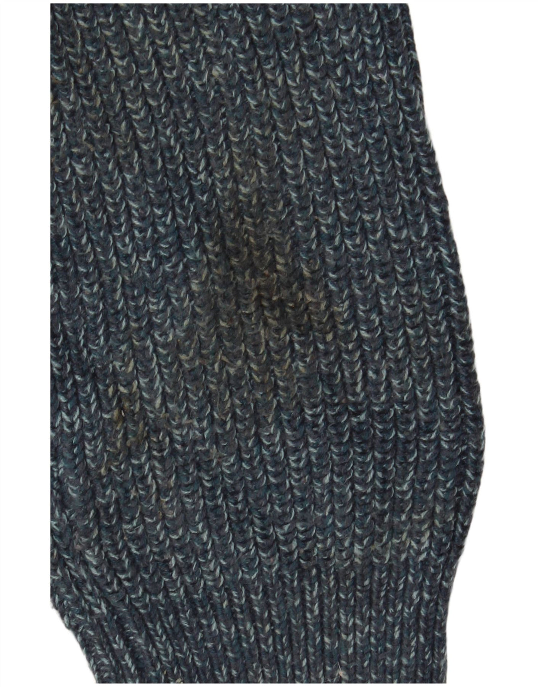 Marks & Spencer Herren-Pullover mit Rundhalsausschnitt, 2XL, blau geflecktes Acryl