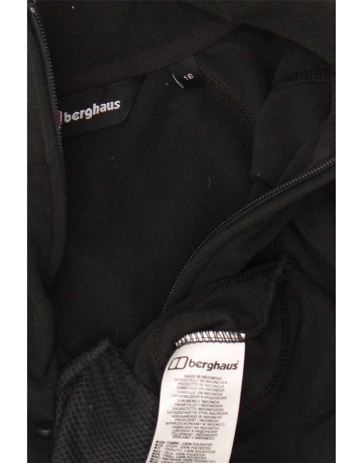 Berghaus Damen Fleecejacke UK 16 Large Schwarz Polyester