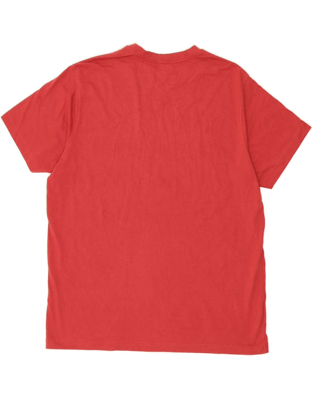 EDDIE BAUER Mens T-Shirt Top XL Red Cotton Vintage Eddie Bauer and Second-Hand Eddie Bauer from Messina Hembry 