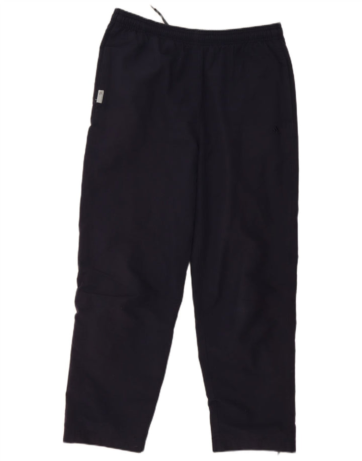 Adidas Damen Trainingshose UK 16 Large Marineblau Polyester