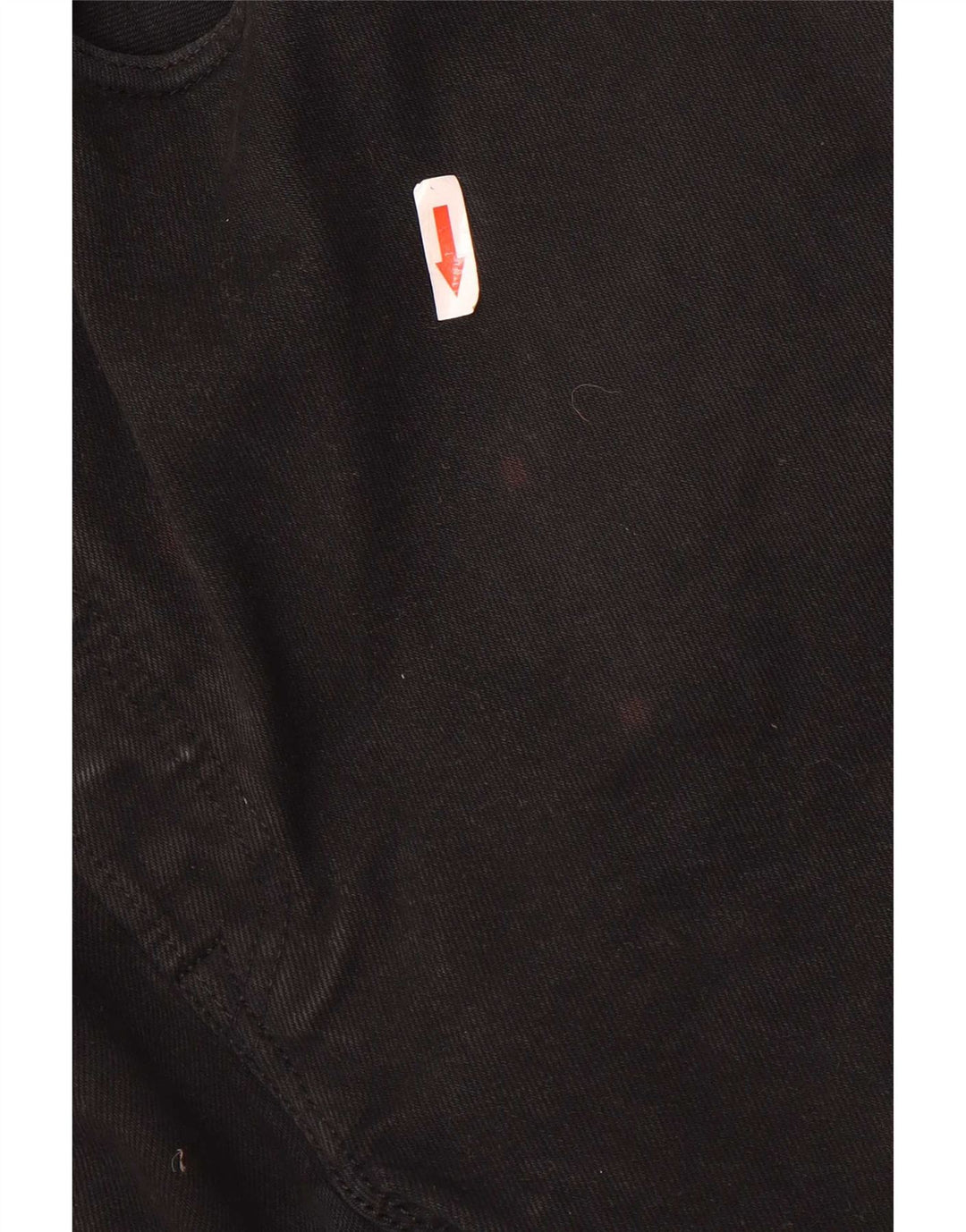 Levi's Herren 501 Straight Jeans W32 L34 Schwarze Baumwolle