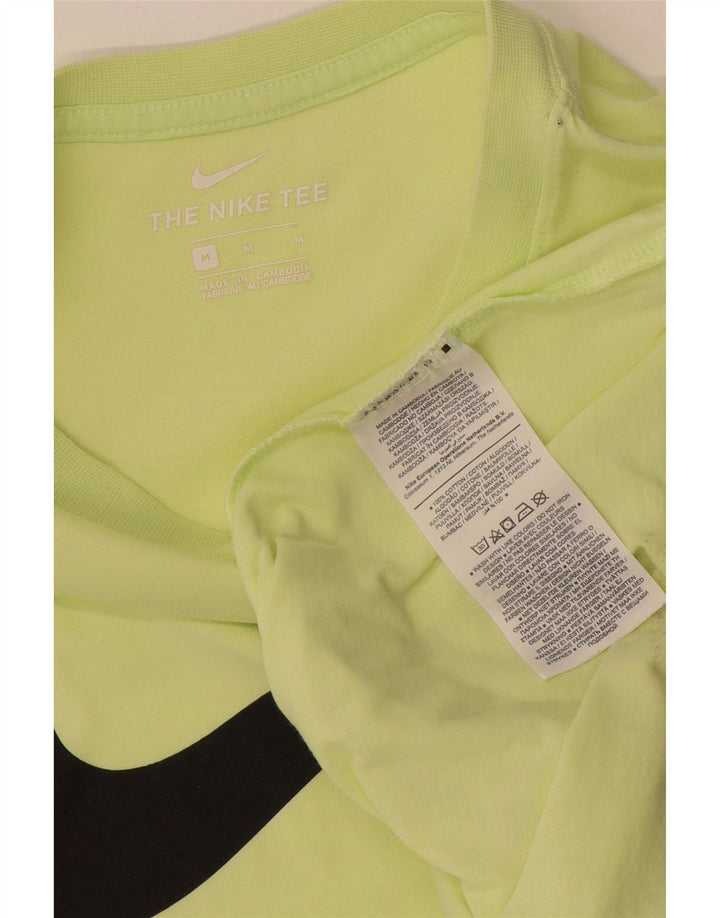 Nike Herren-T-Shirt mit Grafik, mittelgrüne Baumwolle