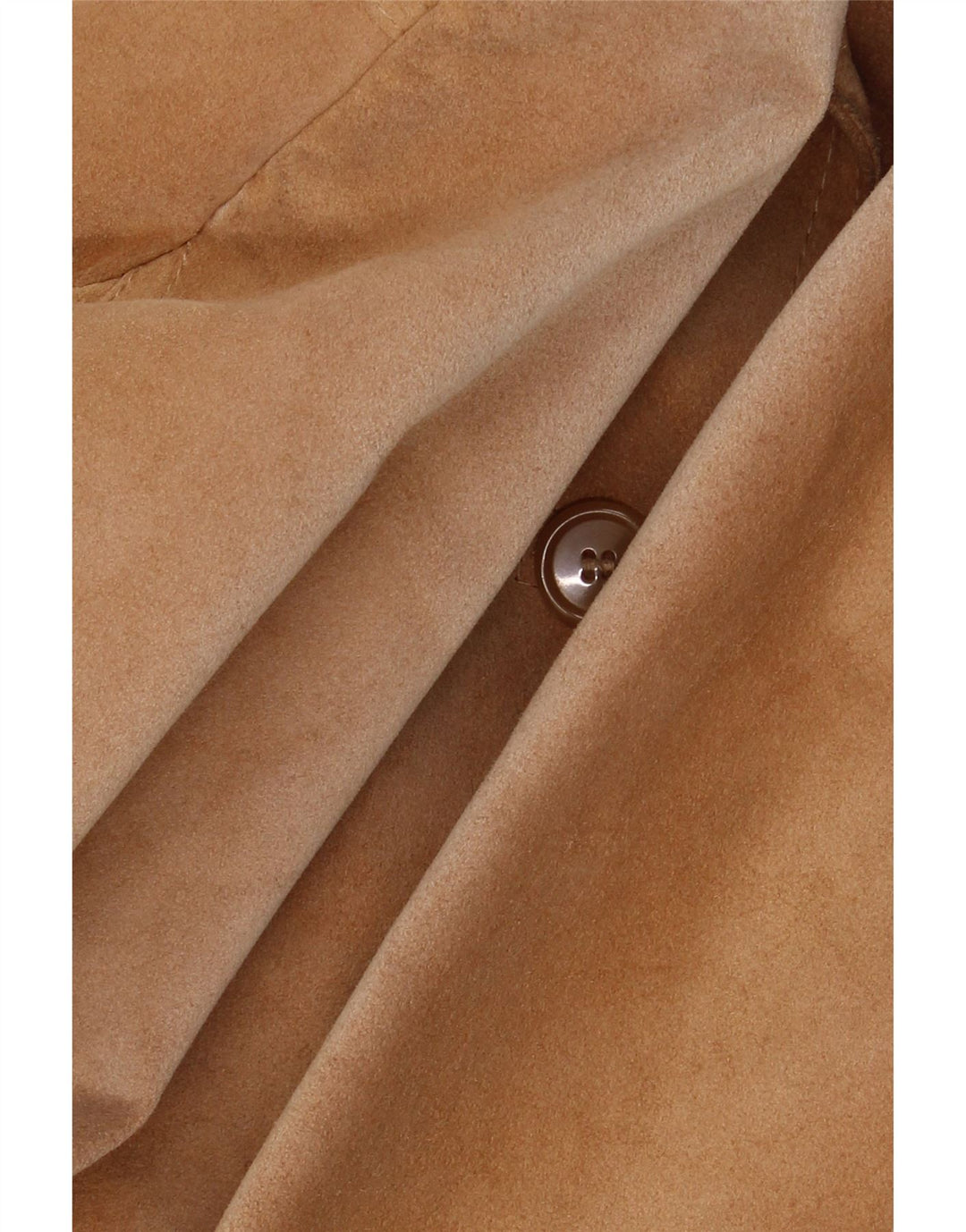 Barone Damen Wildlederjacke UK 10 Small Beige Leder