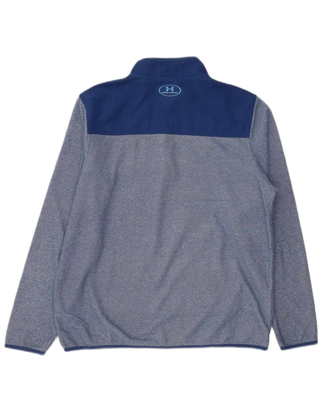 Under Armour Herren Cold Gear Pullover-Trainingsanzugoberteil, groß, blau gestreift