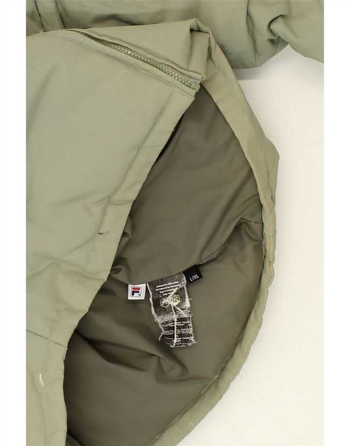FILA Mens Padded Jacket UK  40 Large Green Polyamide Vintage Fila and Second-Hand Fila from Messina Hembry 