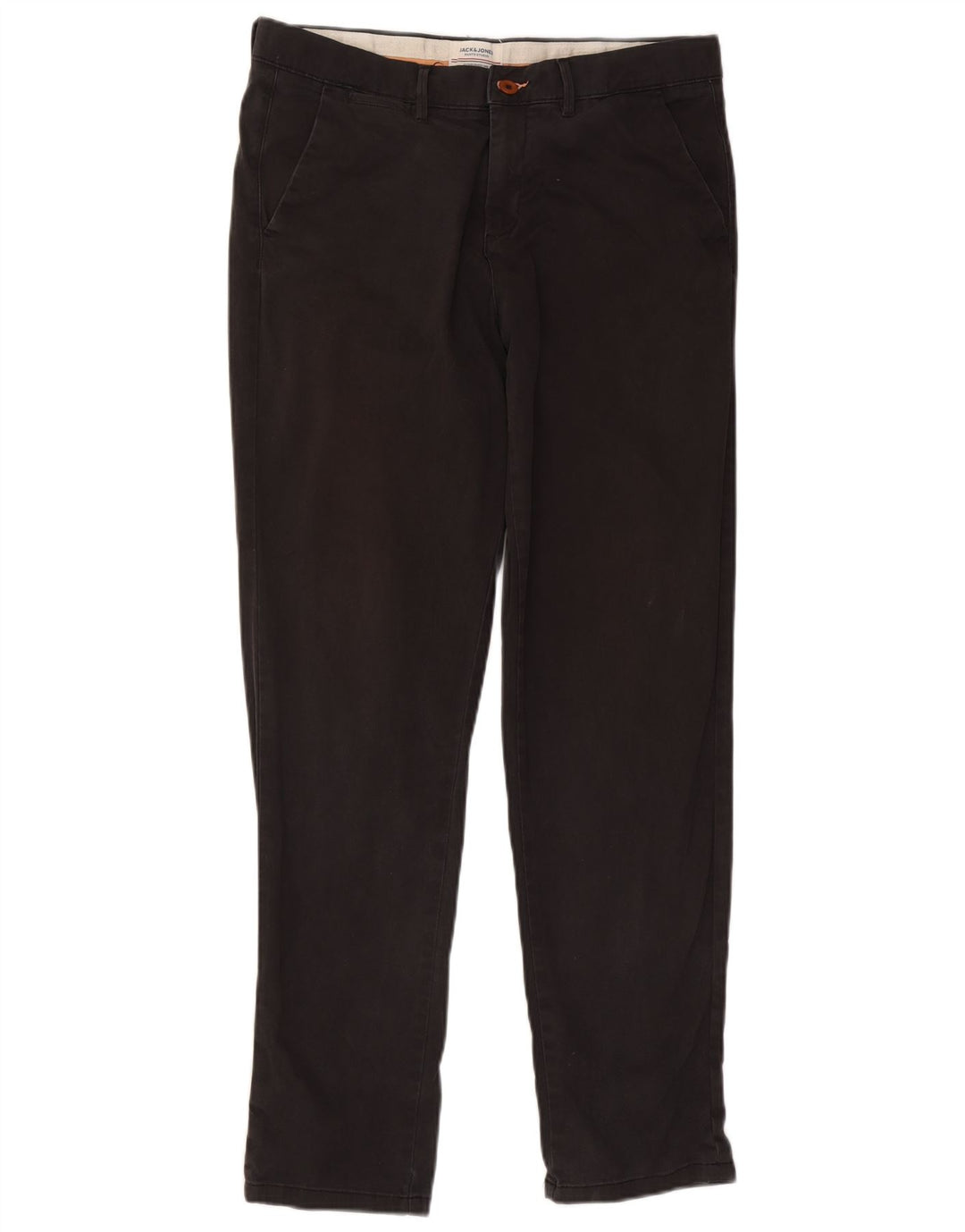 Jack & Jones Slim Chino-Hose für Herren, W34, L31, Schwarz
