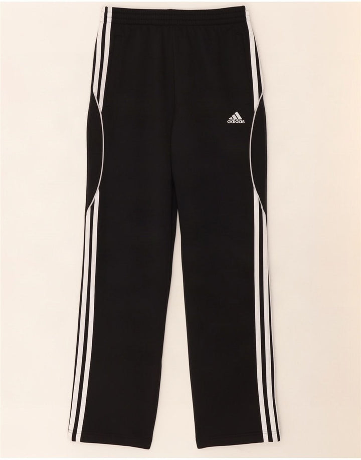 Adidas Herren Trainingshose UK 36/38 Small Schwarz Polyester