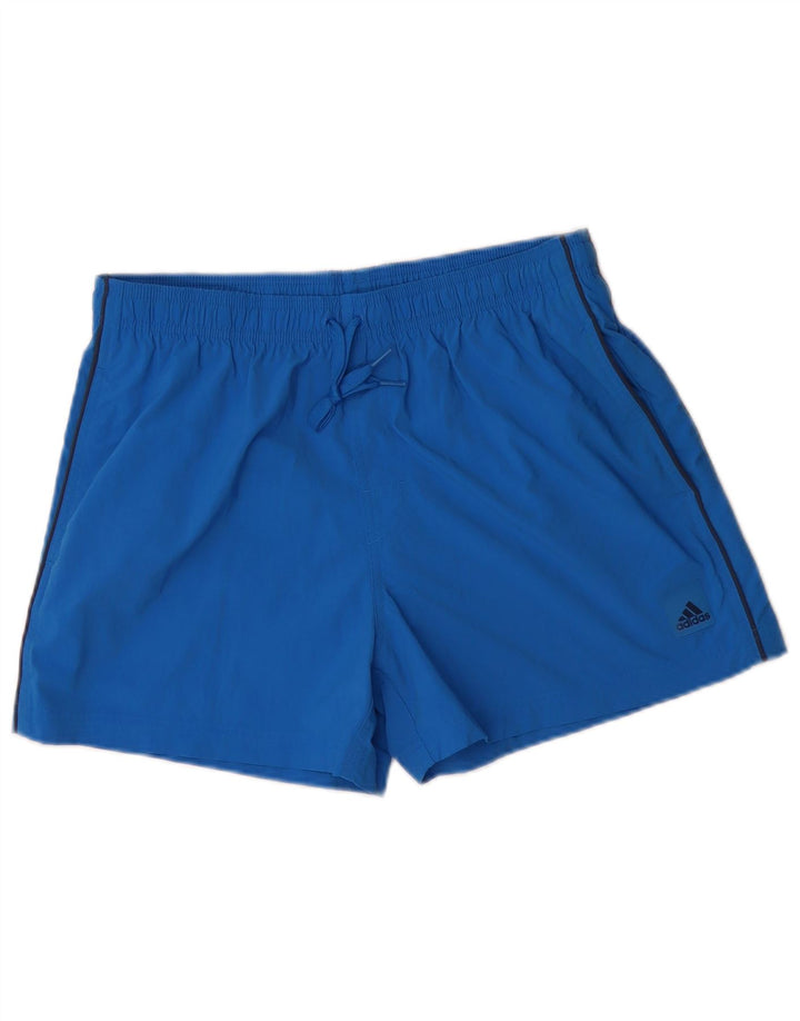 ADIDAS Herren Sportshorts Mittelblaues Polyester