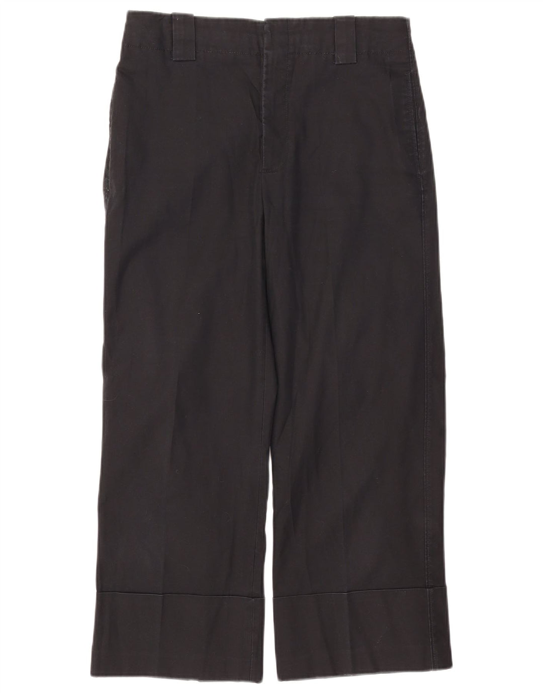Kurze Hose von Zara für Damen, mittelgroß, W28, L24, schwarze Baumwolle