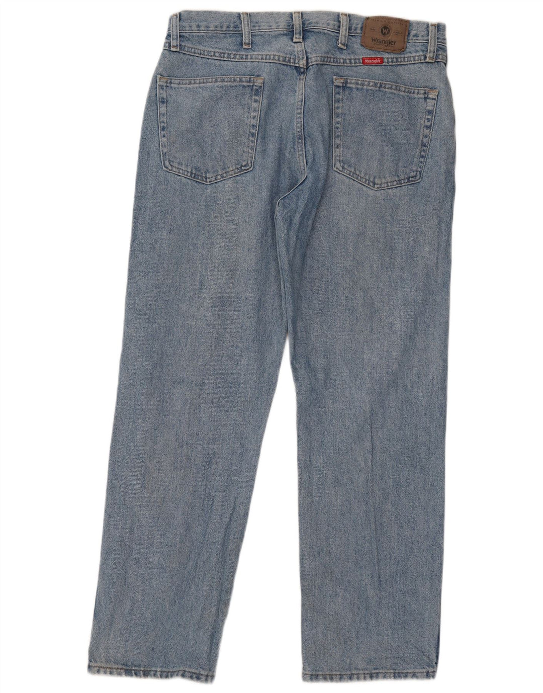 Wrangler Herren Straight Jeans W36 L30 Blaue Baumwolle