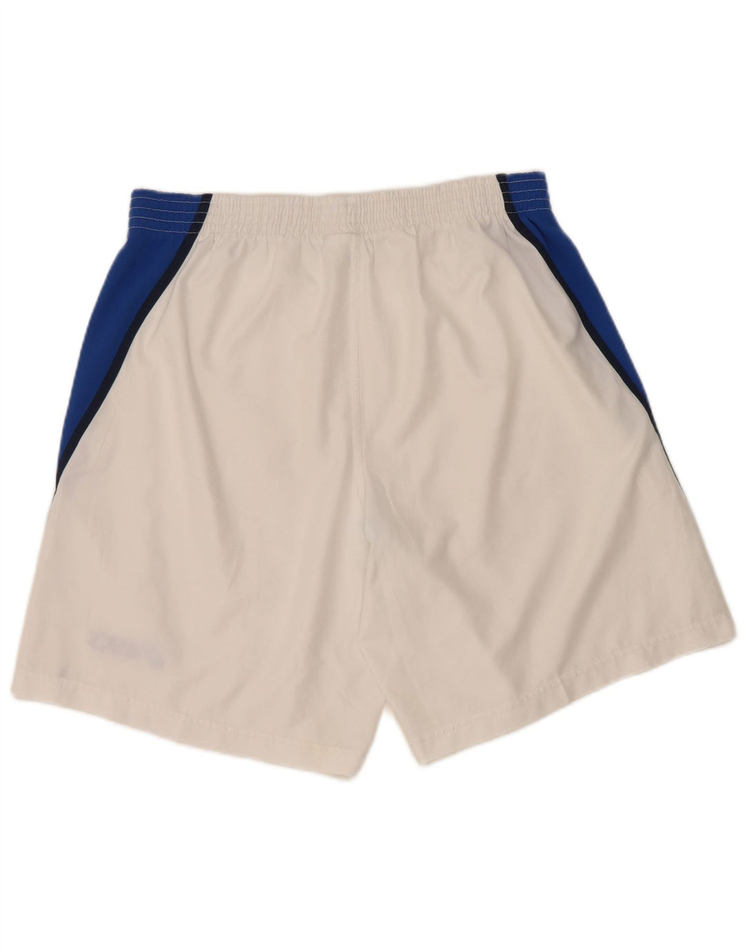 Asics Herren-Sportshorts, groß, weißes Farbblock-Polyester