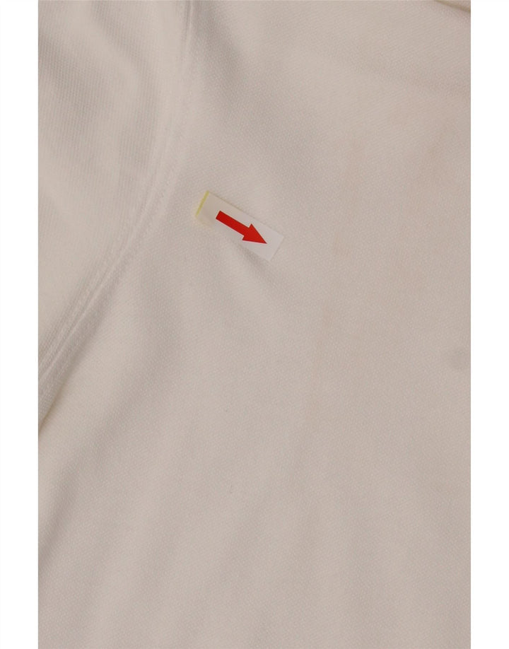 DIADORA Damen Poloshirt UK 14 Large Weiß