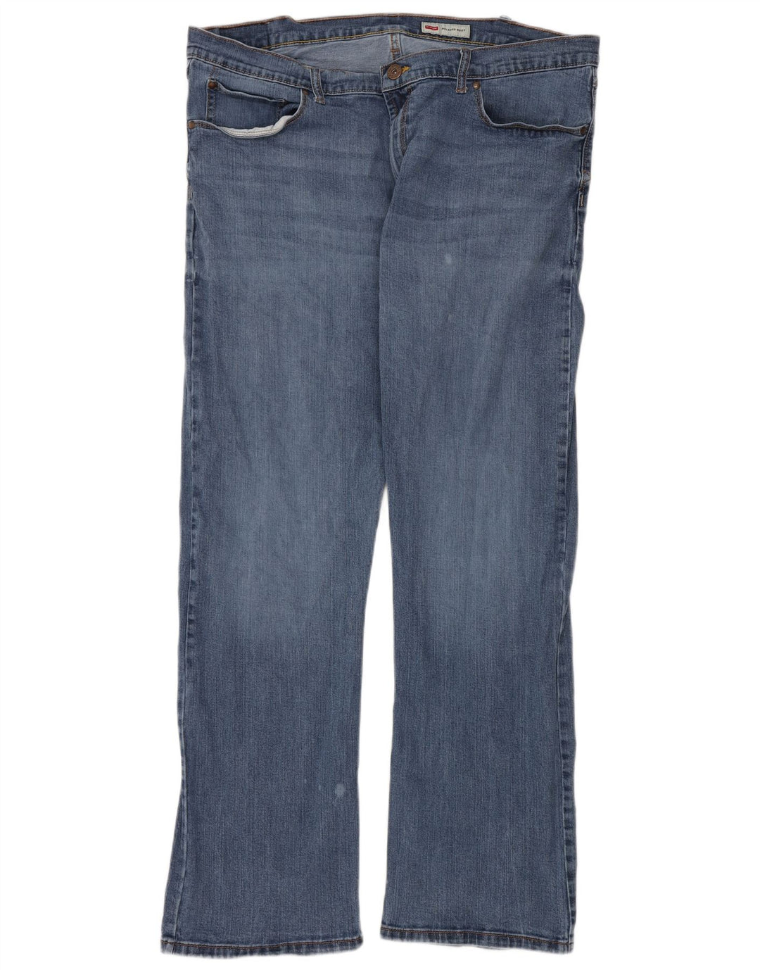 Wrangler Herren Relaxed Fit Bootcut Jeans W40 L32 Blaue Baumwolle