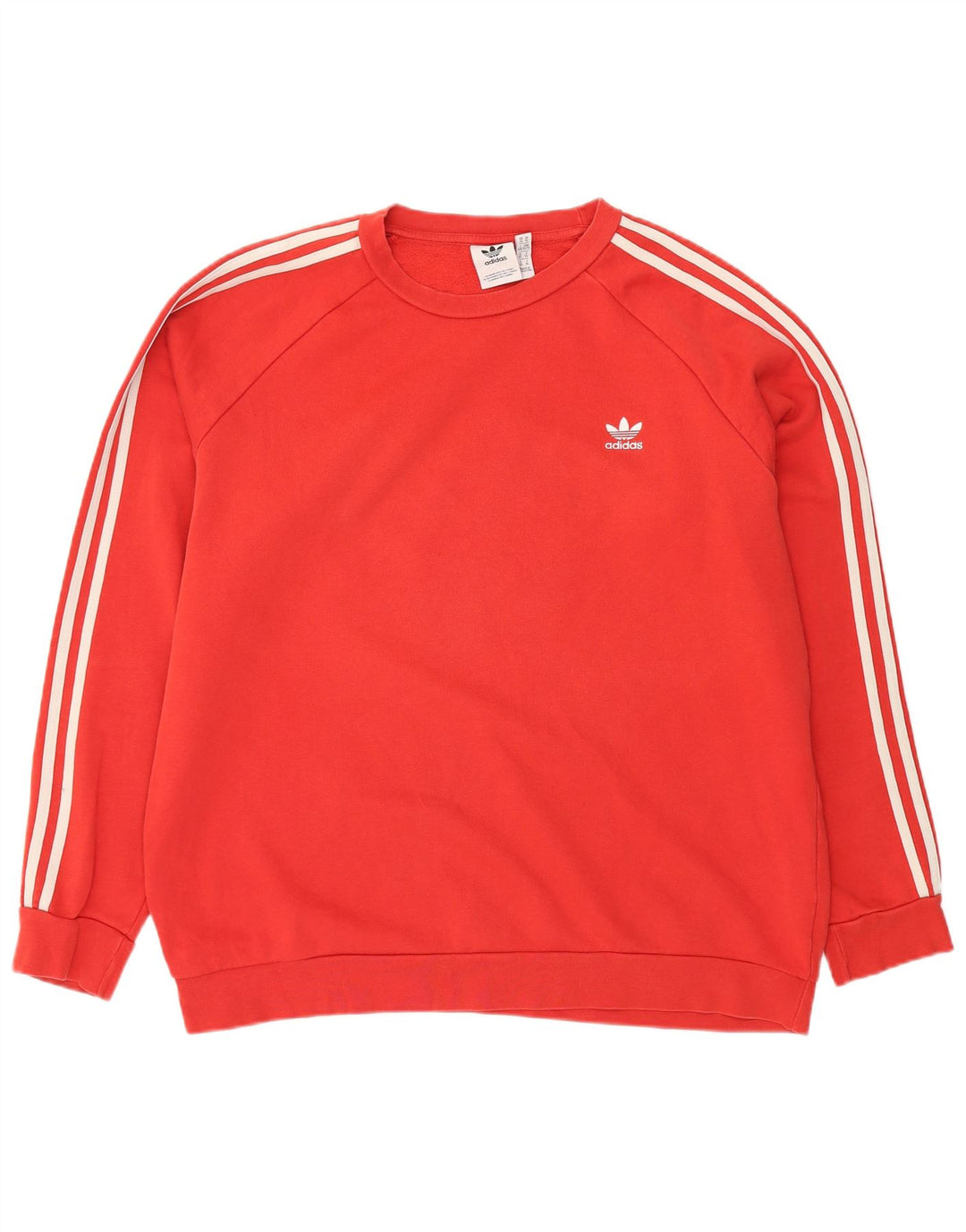 ADIDAS Herren Sweatshirt Pullover XL Rot Baumwolle