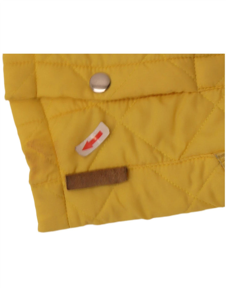 Husky Damen Steppjacke UK 12 Mittelgelbes Polyamid