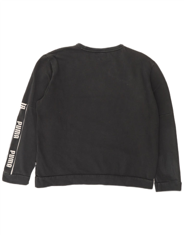 Puma Herren Graphic Sweatshirt Pullover XL Schwarz Baumwolle