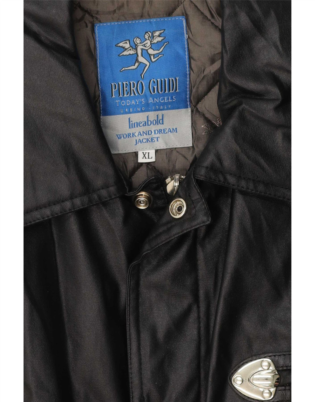 Piero Guidi Herren Utility Jacke UK 42 XL Schwarz