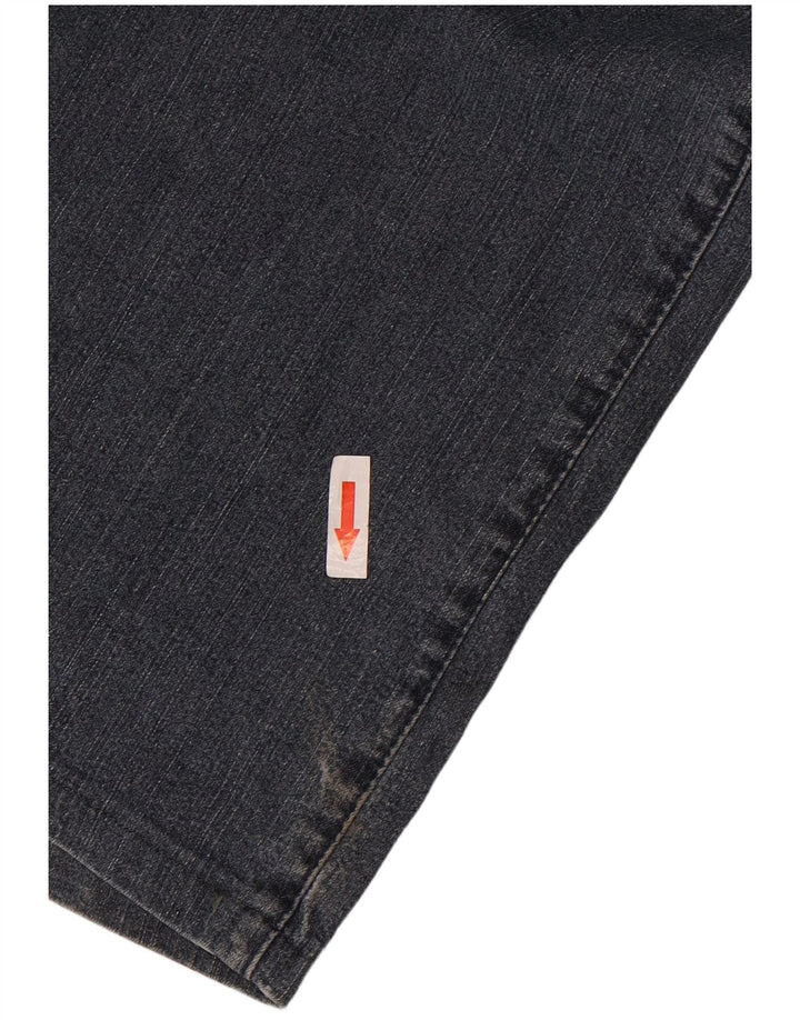 Trussardi Damen Straight Jeans W30 L29 Blaue Baumwolle