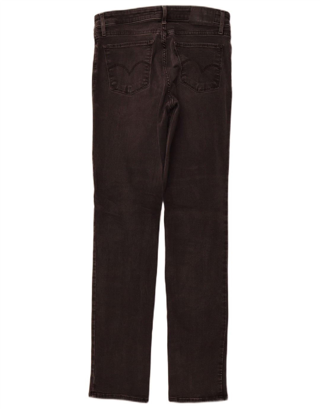 Levi's Damen 712 Slim Jeans W28 L30 Grau