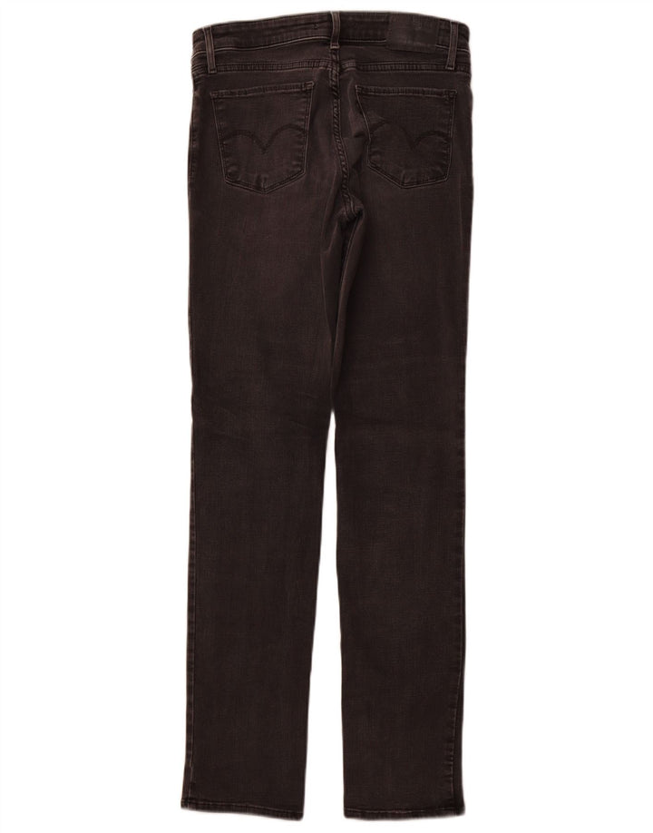 Levi's Damen 712 Slim Jeans W28 L30 Grau