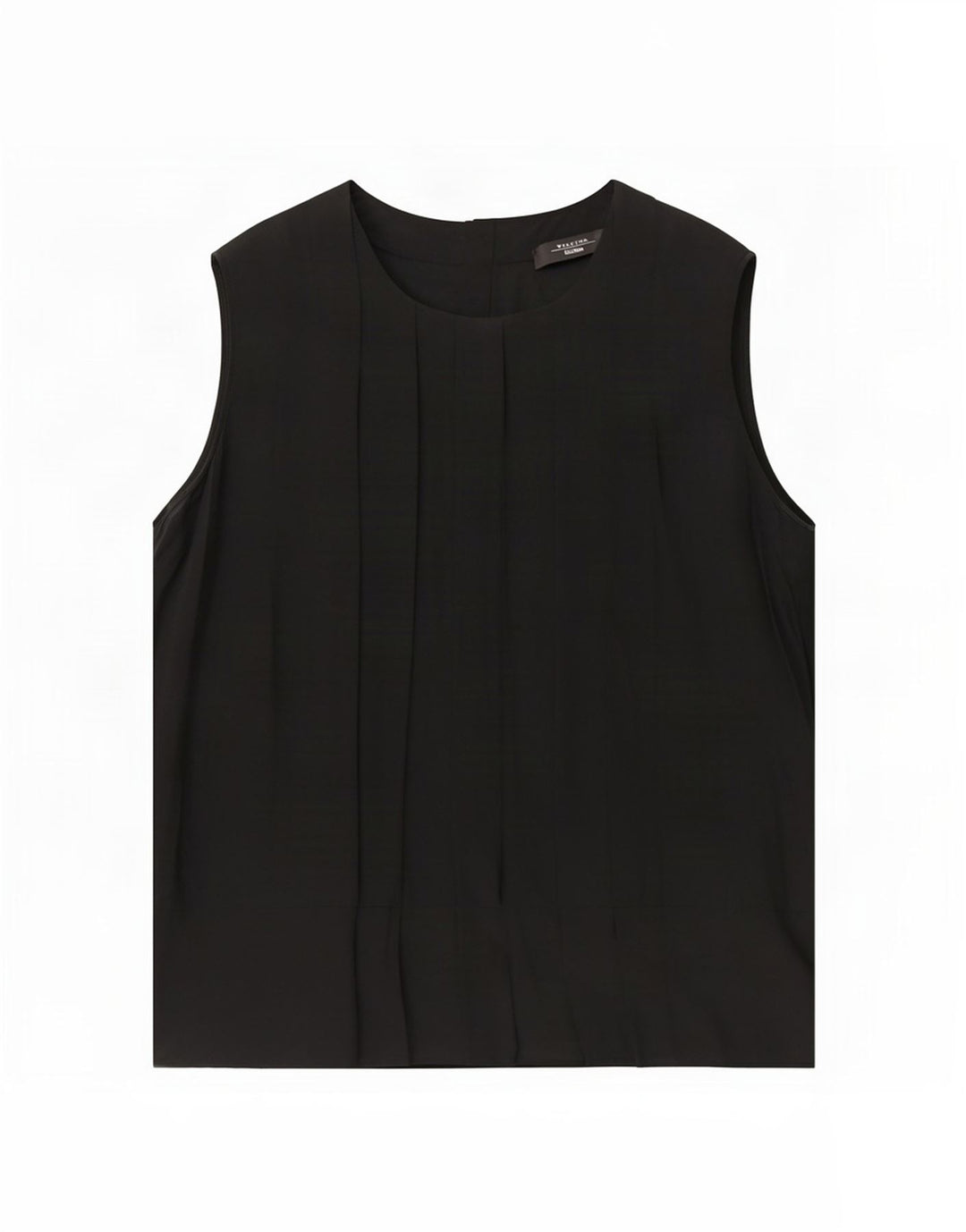 Max Mara Damen Weekend ärmelloses Blusenoberteil, UK 16, Größe L, Schwarz