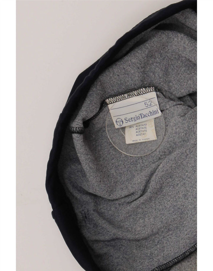 Sergio Tacchini Herren-Trainingshose, IT 52 XL, Marineblau, Polyamid