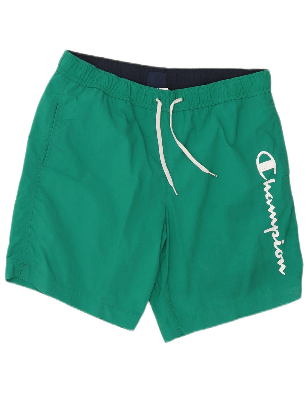Champion Herren Badeshorts mit Grafik, Größe L, Grün, Polyester