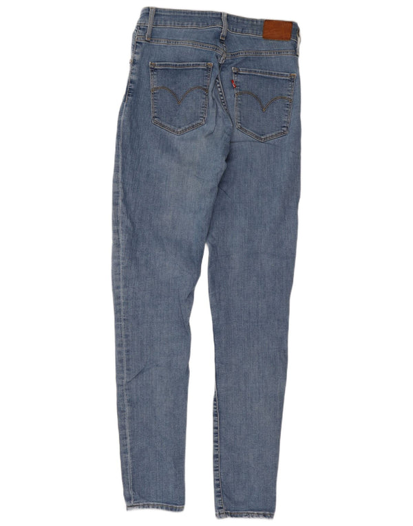 Levi's Damen 721 High Rise Skinny Jeans W28 L31 Blau