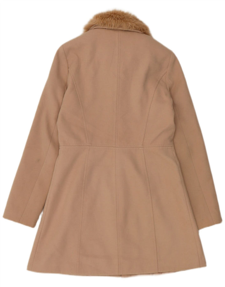 Oasis Damenmantel UK 10 Small Beige Polyester