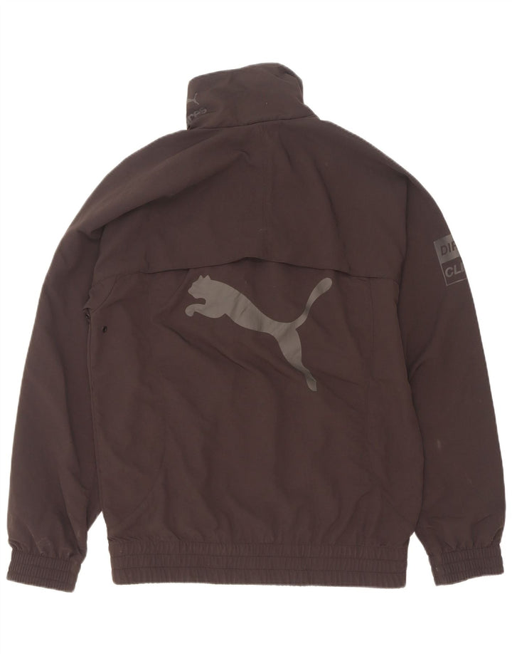 Puma Herren Pleasures Graphic Trainingsanzug Top Jacke Small Schwarz Nylon