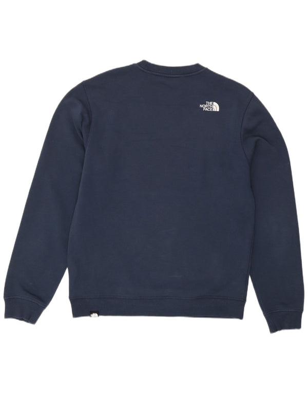 The North Face Herren-Sweatshirt-Pullover, mittelmarineblaue Baumwolle