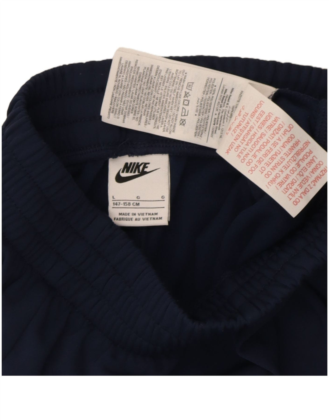 Nike Jungen-Trainingshose, Jogginghose, 12–13 Jahre, groß, marineblau, Polyester