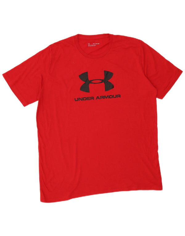 Under Armour Herren Grafik T-Shirt Top 2XL Rot