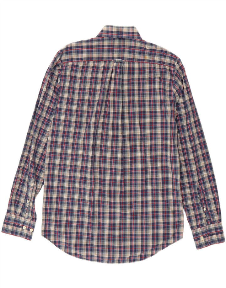 GANT Mens Regular Fit Shirt Medium Blue Check Cotton