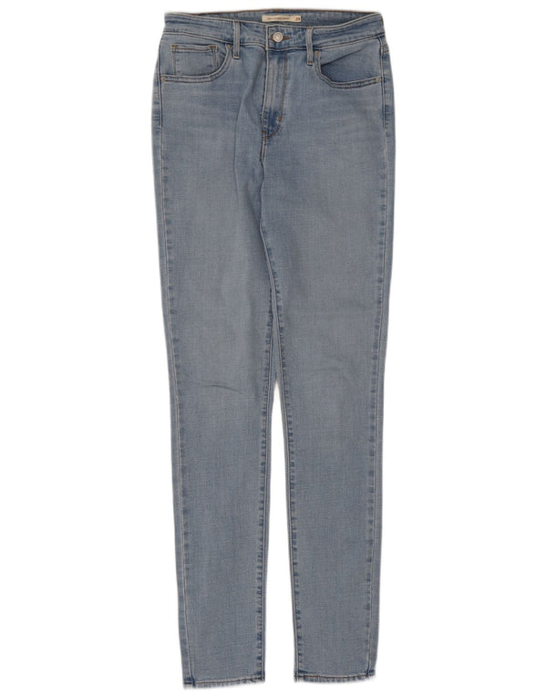 Levi's Damen 721 High Rise Skinny Jeans W29 L32 Blaue Baumwolle