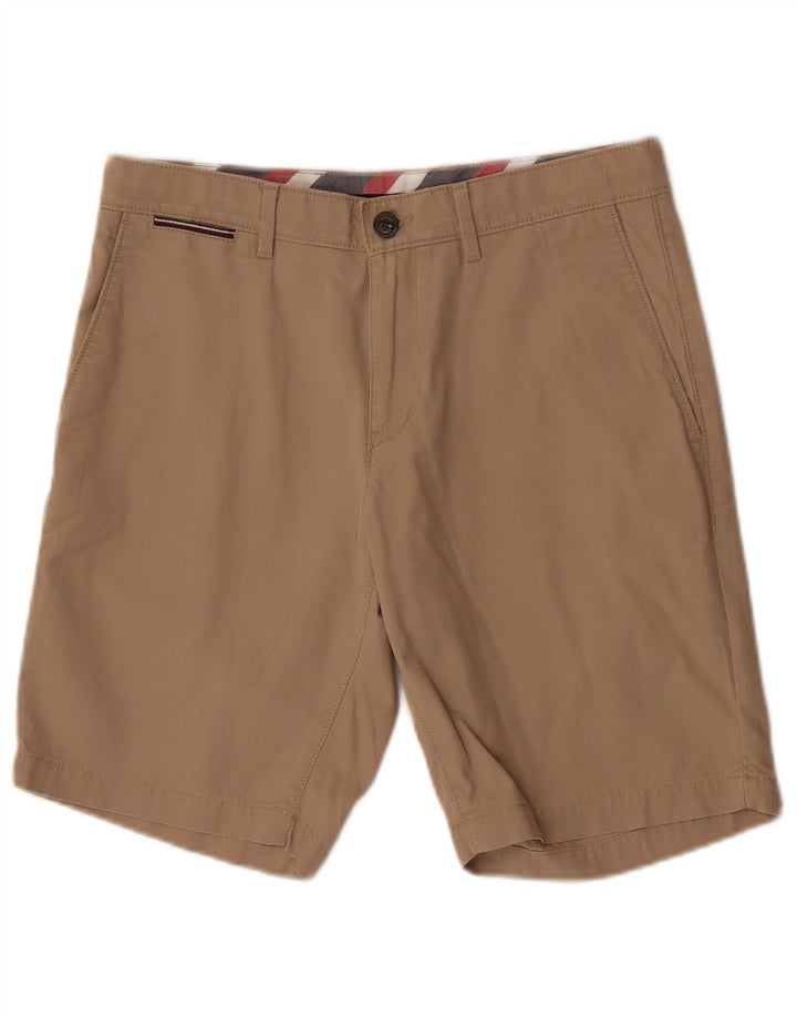 Tommy Hilfiger Herren Chinoshorts W30 Mittelbeige Baumwolle