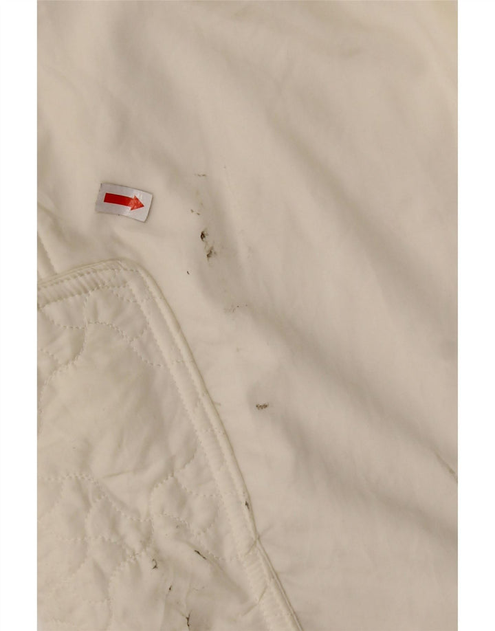 CHERVO Damen-Skioverall IT 42 Mittelweißes Karo-Polyamid