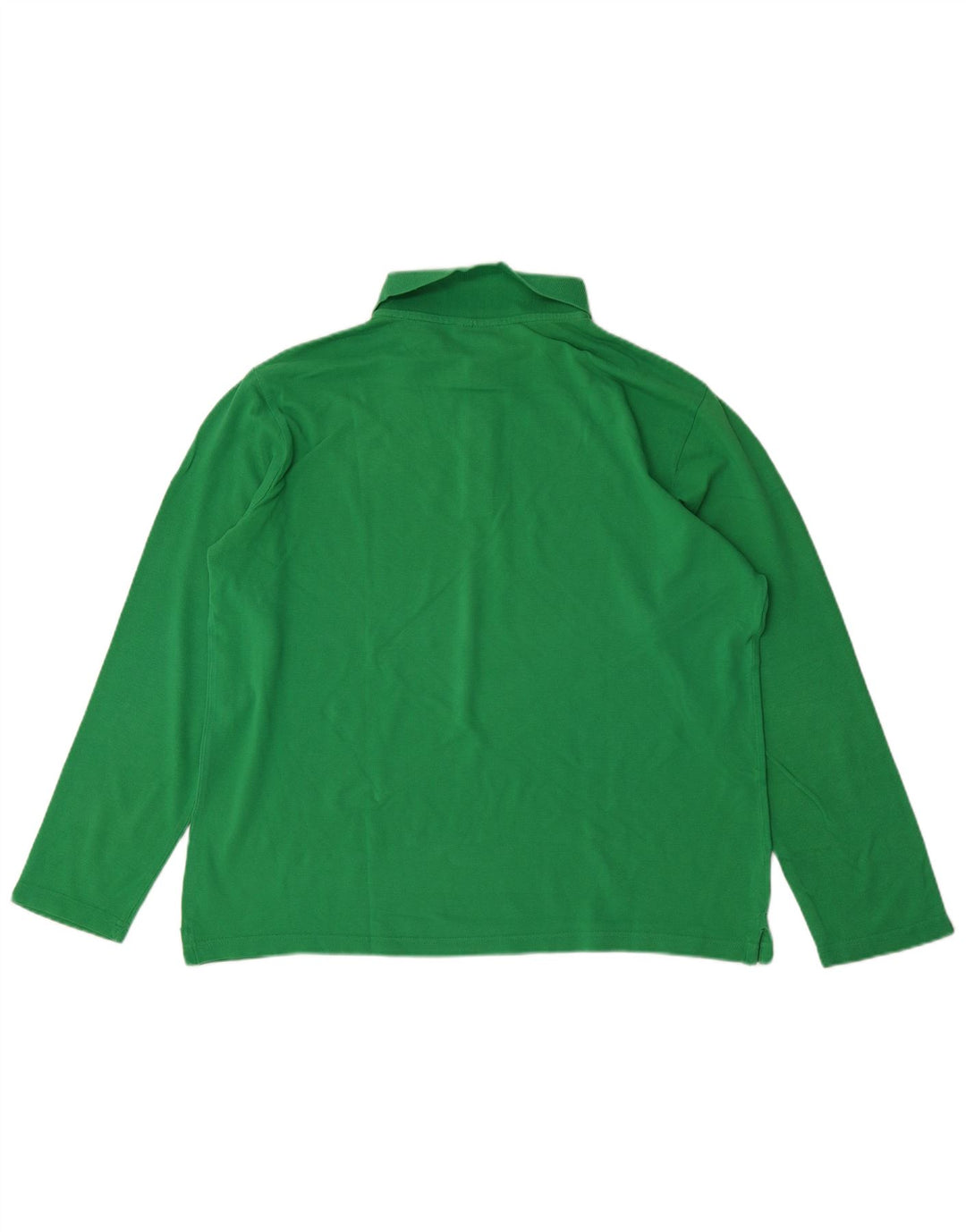 Kappa Herren Langarm-Poloshirt, groß, Grün