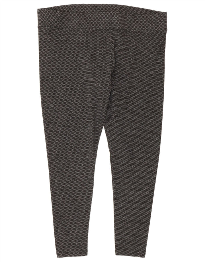 Marks & Spencer Damen Leggings UK 18 XL Grau Polyester