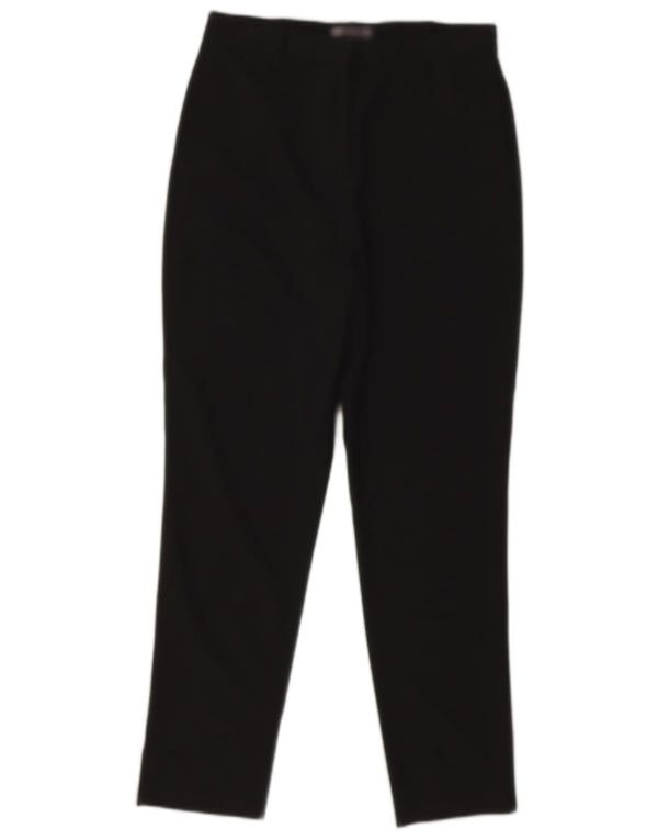 Marks & Spencer Damen Slim Casual Hose UK 10 Small W28 L26 Schwarz