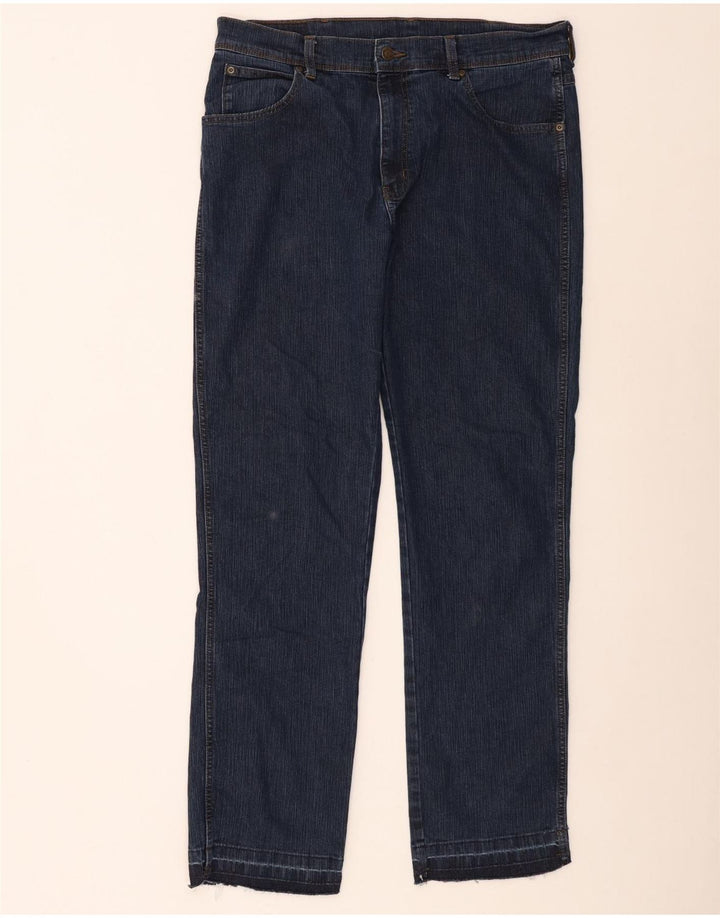 Wrangler Herren-Jeans mit normaler Passform, gerade Passform, W36, L32, blaue Baumwolle