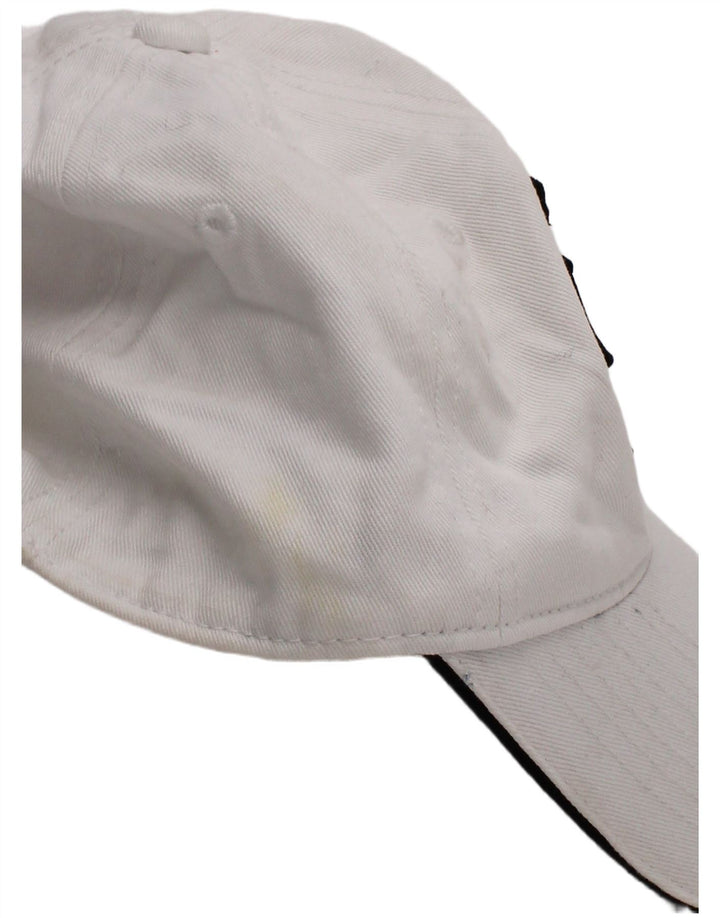 Kappa Herren-Baseballkappe mit Grafik, Einheitsgröße, weiße Baumwolle